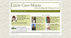 Desktop Screenshot of lizziecassmaran.com